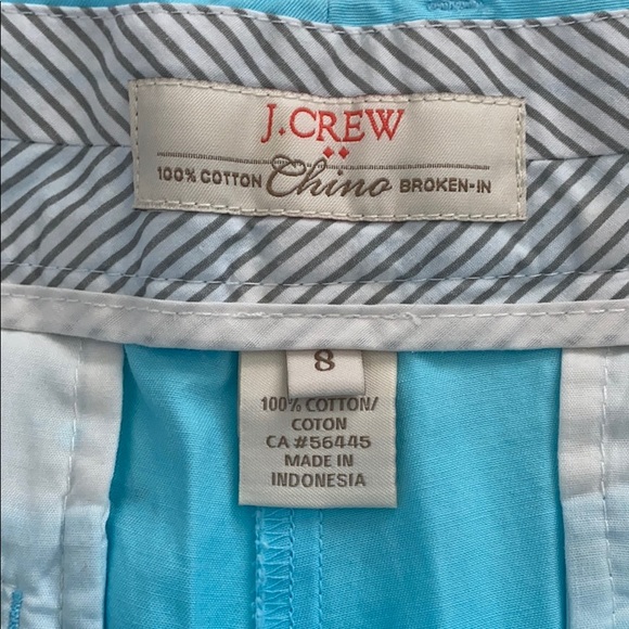 J. Crew blue chino shorts - Picture 3 of 3